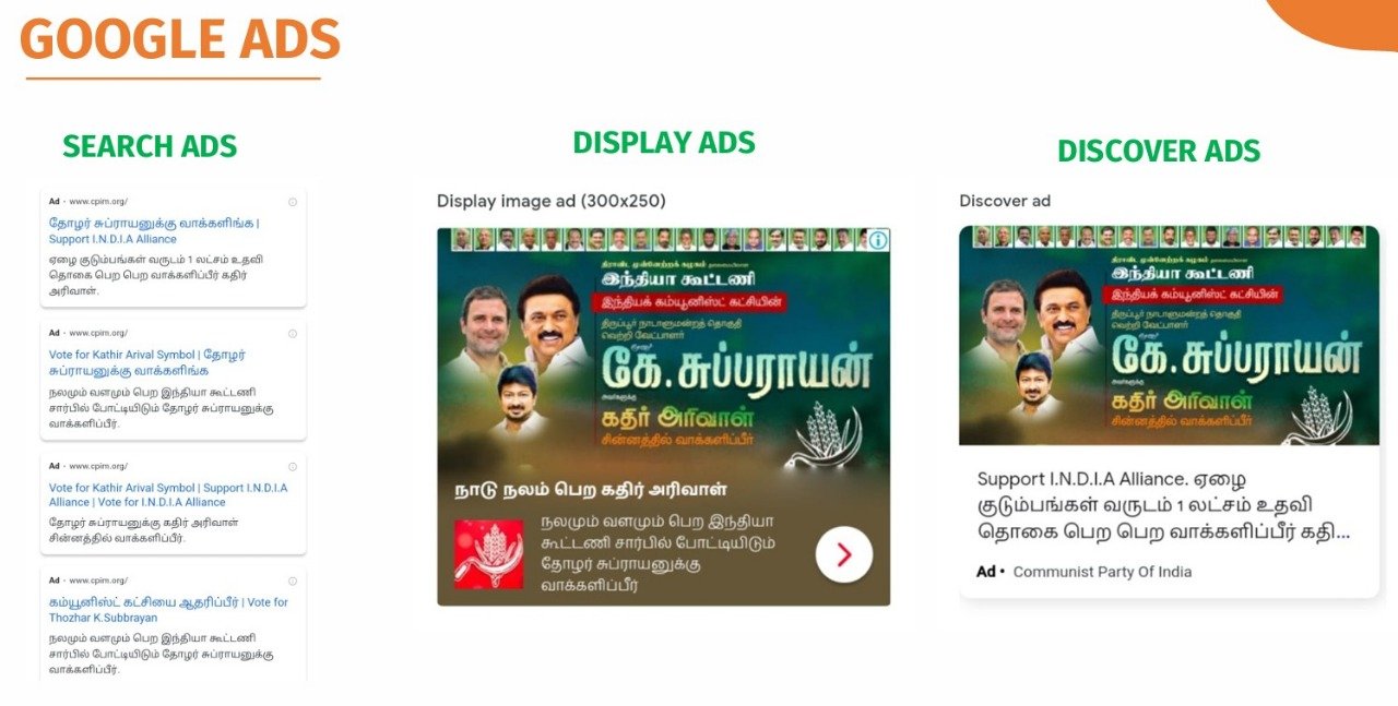 Social Media & Google Ads use in politics by Digital India Technologiess